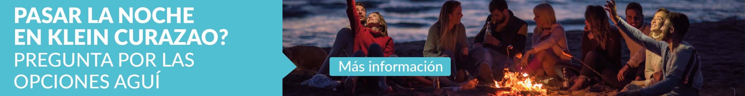 Pasa la noche en Klein Curazao