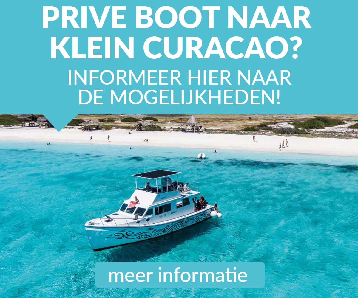 Prive boot Klein Curacao